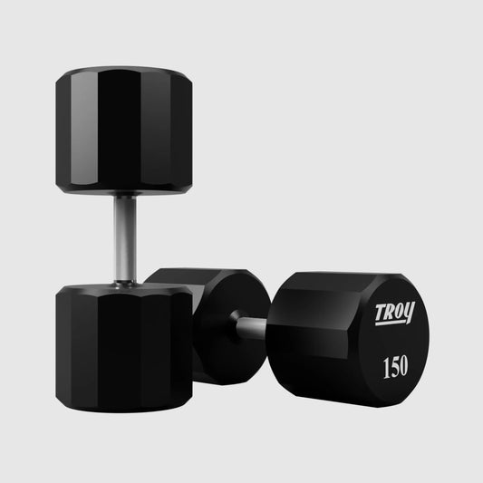 TROY 12 Sided Urethane Dumbbell | TSD-U